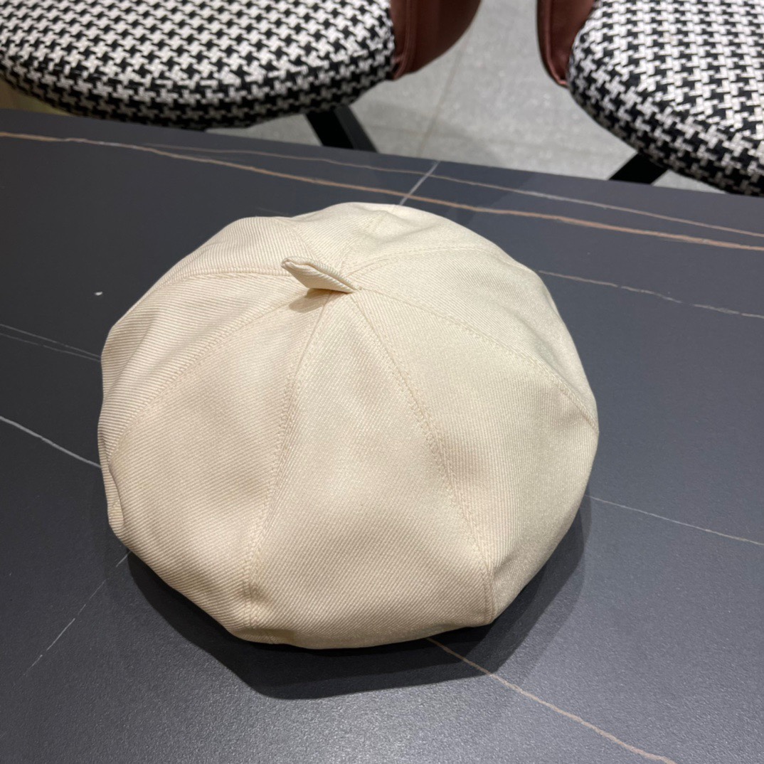 上新！路易威登 LouisVuitton新款八角帽女款春夏贝雷帽