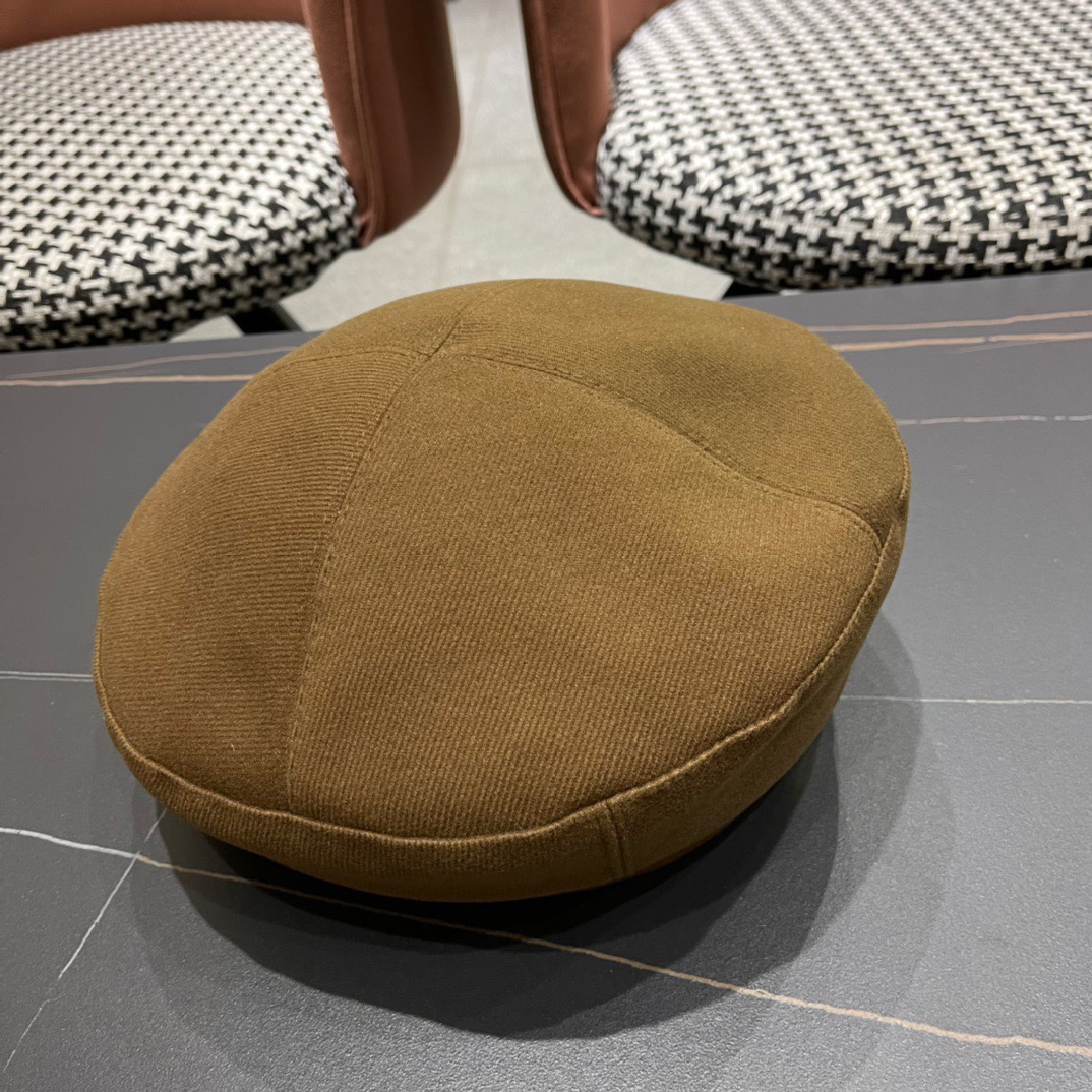 Chanel2024香奈儿早秋贝雷帽可爱蓓蕾帽子女生韩版