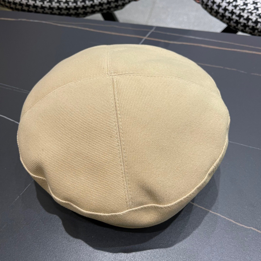 Chanel2024香奈儿早秋贝雷帽可爱蓓蕾帽子女生韩版