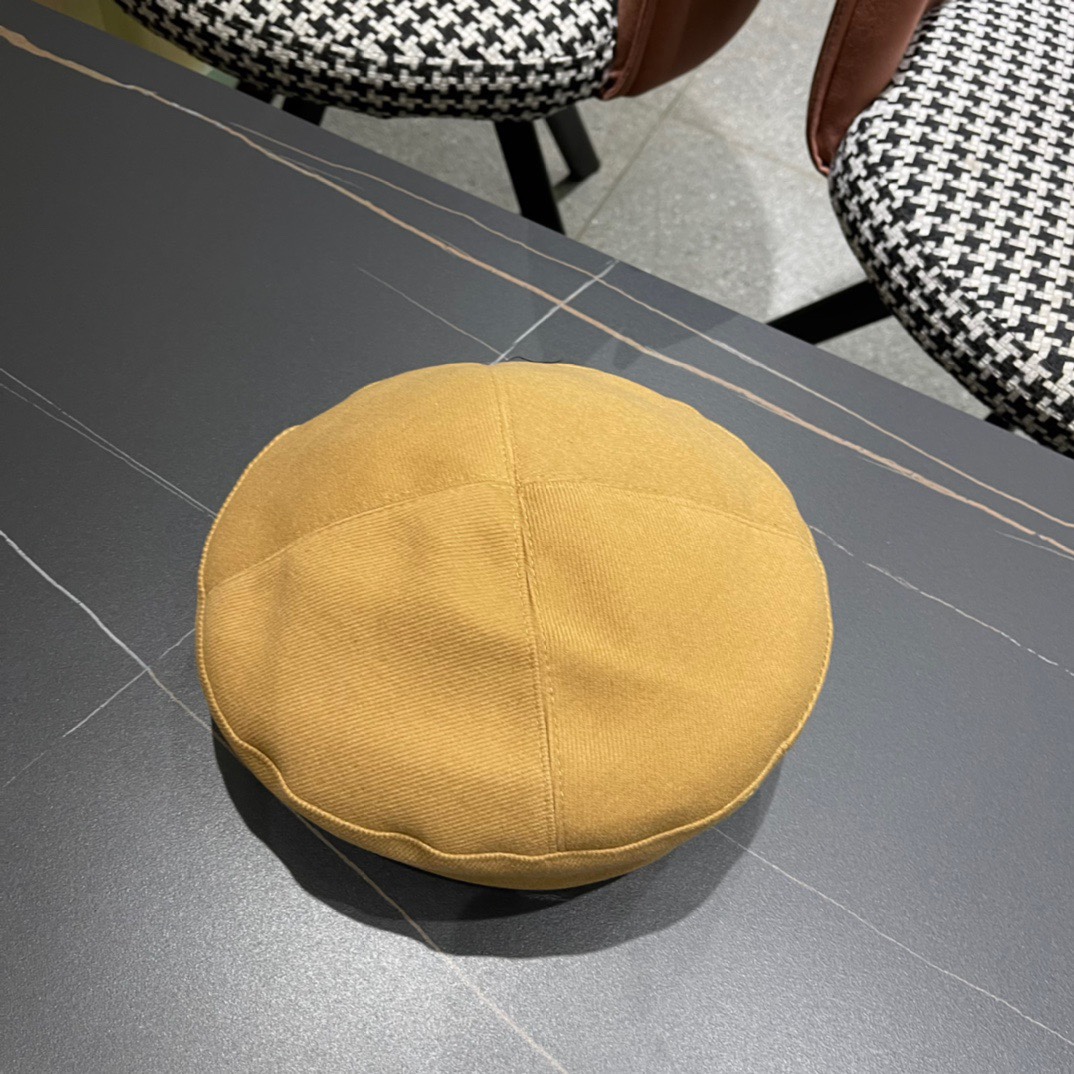 Chanel2024香奈儿早秋贝雷帽可爱蓓蕾帽子女生韩版