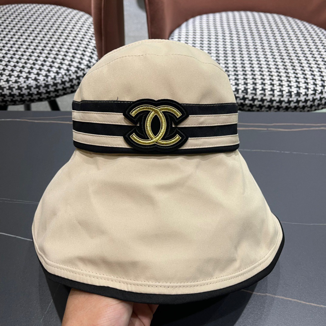 2024 香奈儿空顶帽 夏季防晒首选！极简风格异常好搭