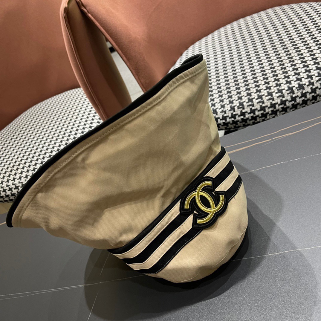 2024 香奈儿空顶帽 夏季防晒首选！极简风格异常好搭