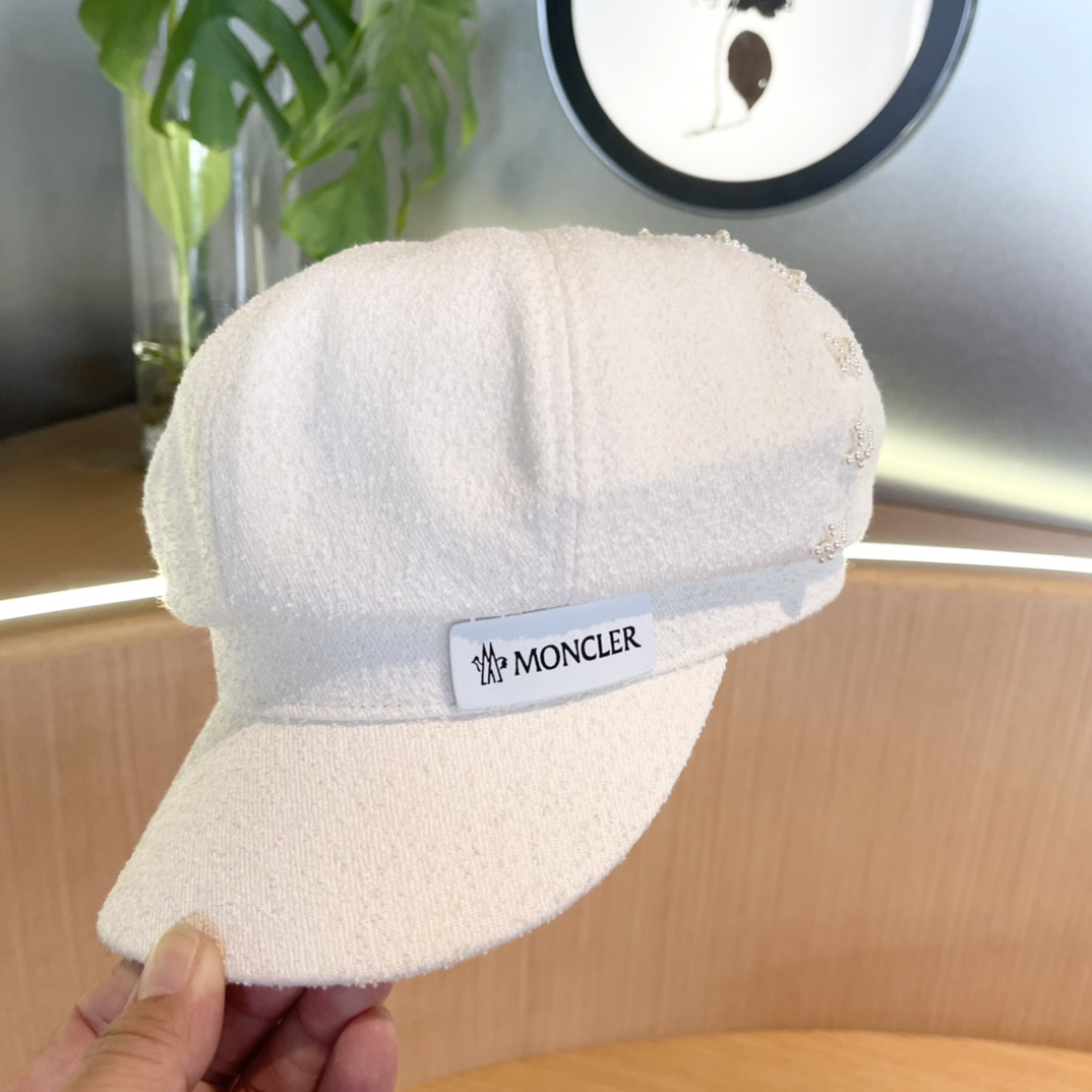 蒙口moncler前进帽休闲贝雷帽韩版春秋季时尚潮款帽子