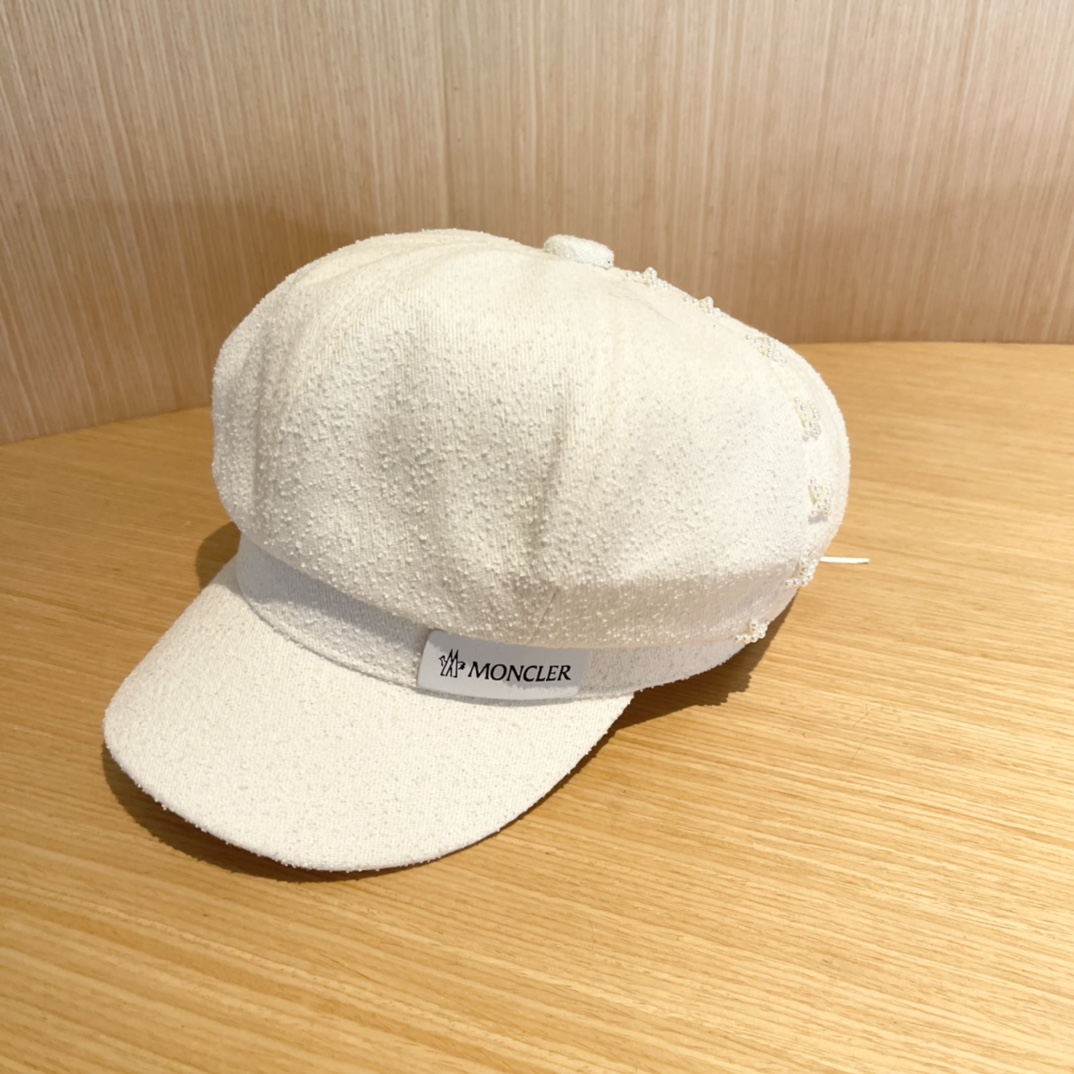 蒙口moncler前进帽休闲贝雷帽韩版春秋季时尚潮款帽子