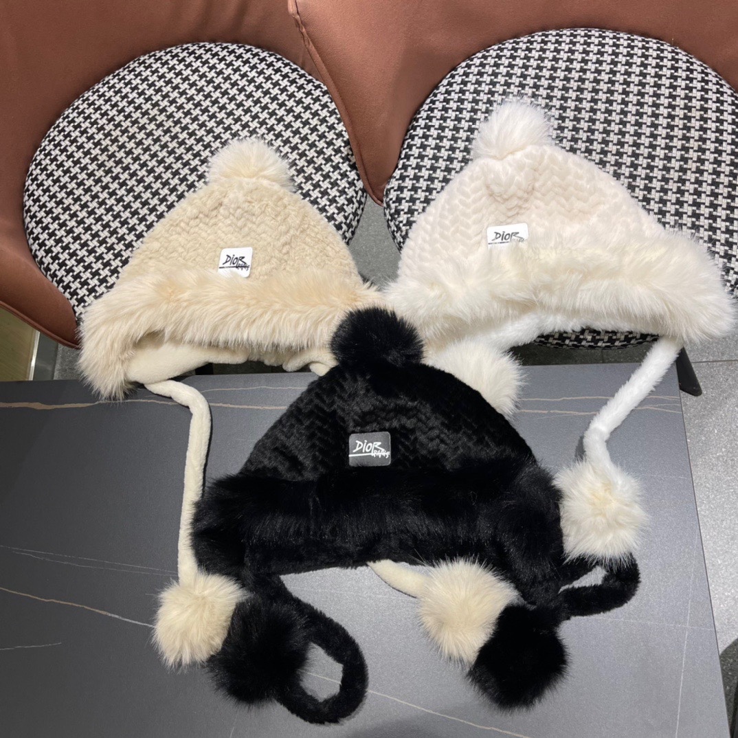 NO:216179,DIOR Korean version of colorful plush side fisherman hat for women in autumn and winter warm face showing small outdoor versatile knitted wool ear protection hat fisherman hat baseball hat knitted hat, hat, dior, dior, espadrilles, hats19860909DIOR迪奥韩版彩色毛绒边渔夫帽女秋冬季保暖显脸小户外百搭针织毛线护耳帽帽子渔夫帽棒球帽针织帽,帽子,dior,dior,espadrilles,hats,hat