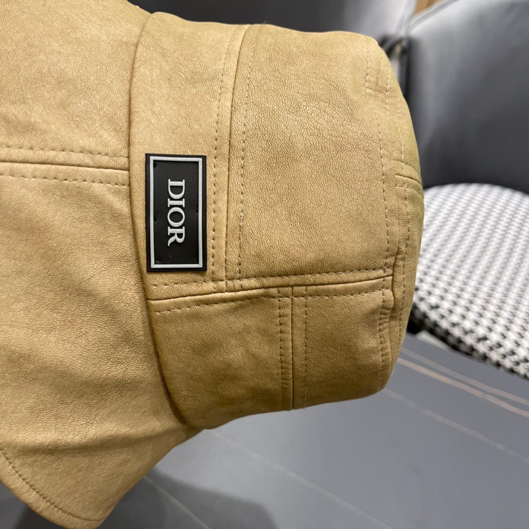 Dior 迪奥 早秋2024新款牛皮渔夫帽，精致純也格调很有感觉，很酷很时尚，质量超赞