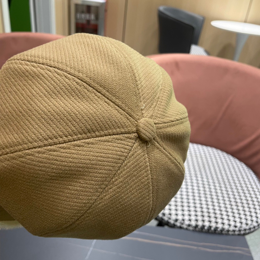  罗意威 loewe贝雷帽女新款秋冬韩系报童帽显脸小