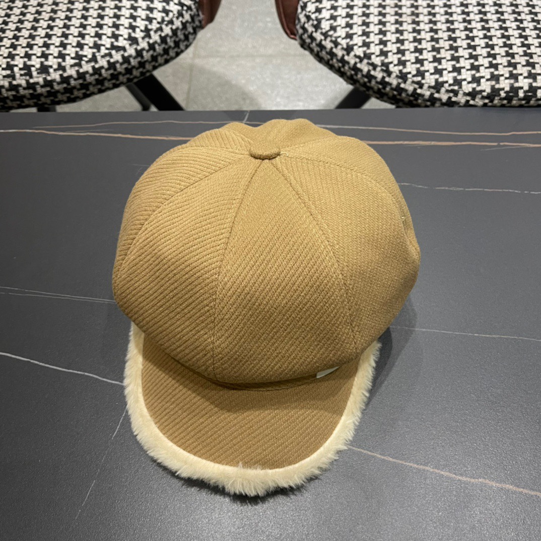  罗意威 loewe贝雷帽女新款秋冬韩系报童帽显脸小