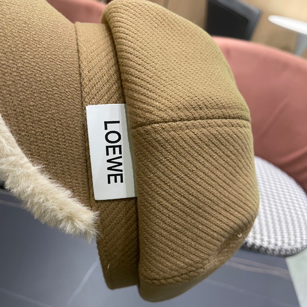  罗意威 loewe贝雷帽女新款秋冬韩系报童帽显脸小