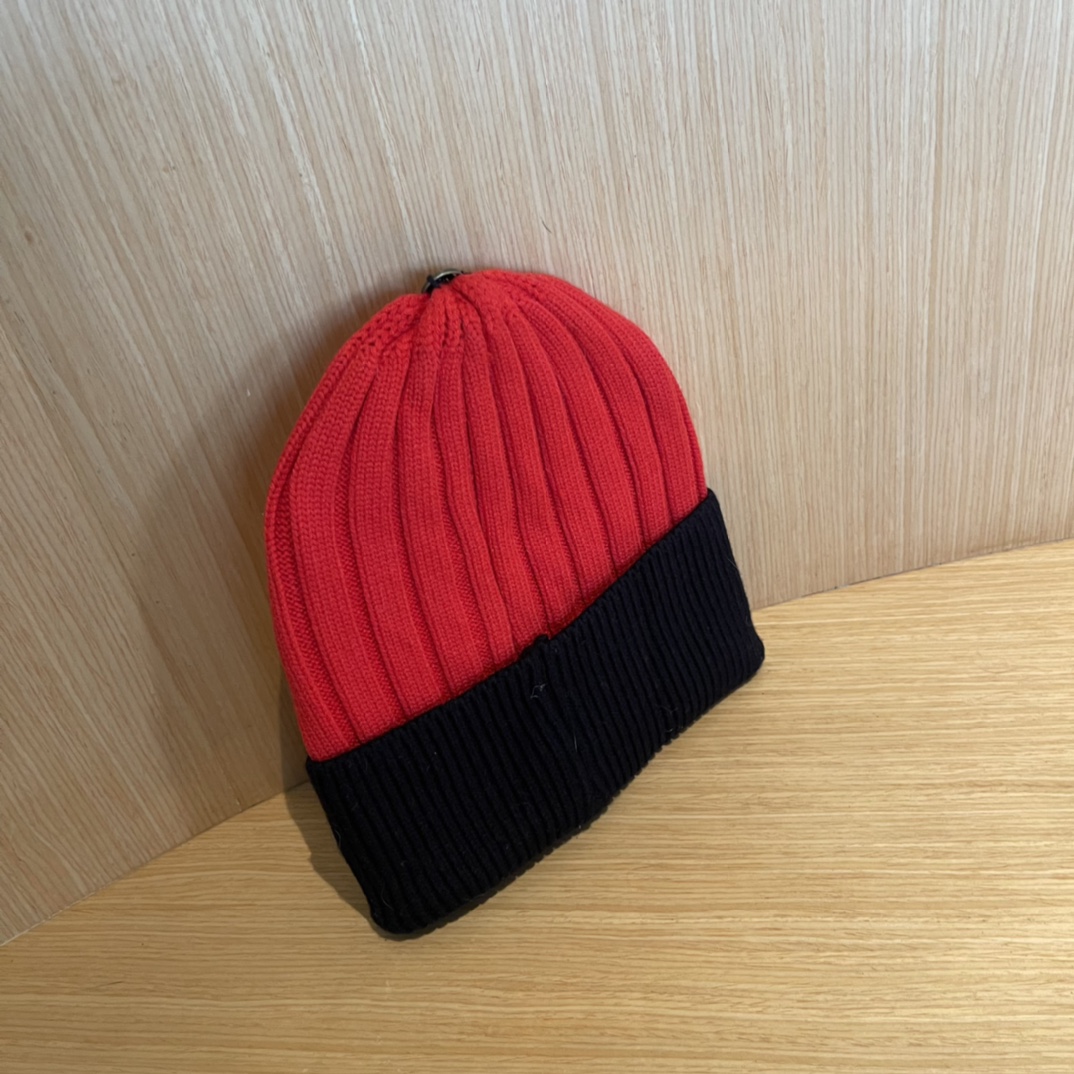 lv路易威登拼色毛线帽子女冬天时尚保暖潮流出街户外护耳针织帽