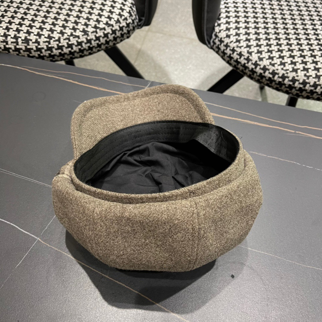  罗意威 loewe八角贝雷帽女新款秋冬韩系报童帽显脸小鸭舌画家帽子