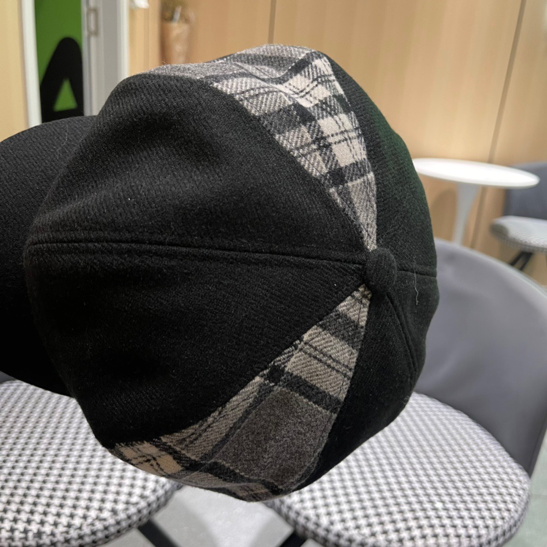  罗意威 loewe八角贝雷帽女新款秋冬韩系报童帽显脸小鸭舌画家帽子