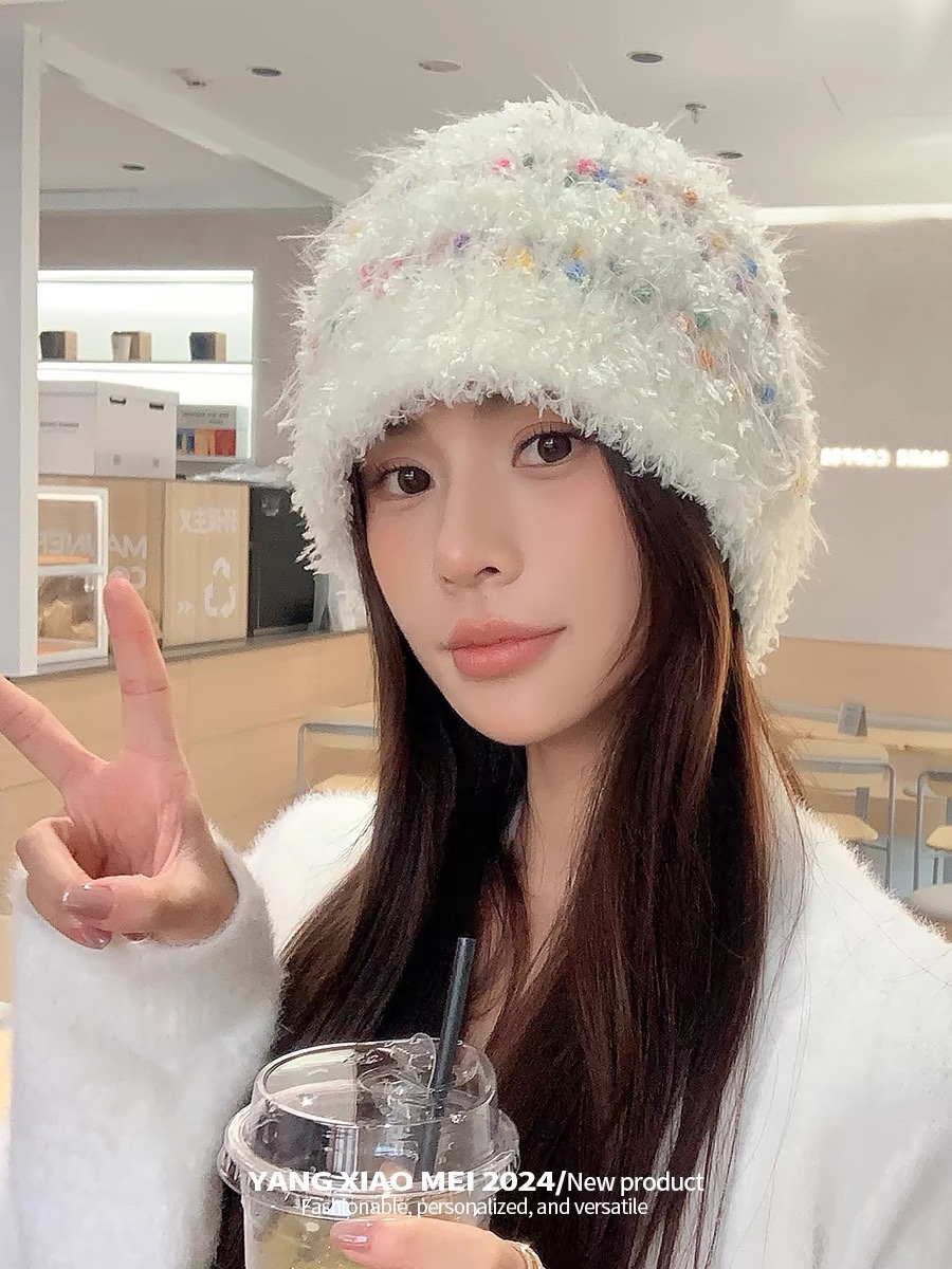 NO:218076,Chanel Chanel plush casual knit stretch sweet girl hat colorful wool hat fisherman hat baseball hat knit hat, hat, chanel, chanel, espadrilles, hats19860909Chanel香奈儿女毛毛绒休闲编织弹力甜美女帽彩色毛线帽帽子渔夫帽棒球帽针织帽,帽子,chanel,chanel,espadrilles,hats,hat