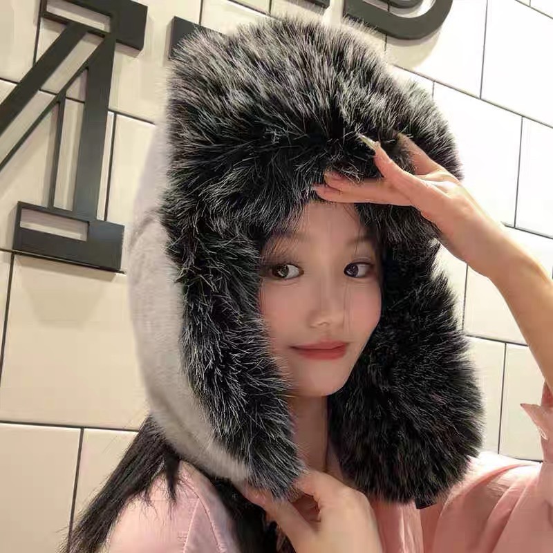 NO:218104,Chanel Chanel new autumn and winter plush leeve thickened ear protection hat showing face small hat fisherman hat baseball hat knit hat, hat, chanel, chanel, espadrilles, hats19860909.香奈儿Chanel 新款秋冬季毛绒雷锋帽加绒加厚护耳帽子显脸小帽子渔夫帽棒球帽针织帽,帽子,chanel,chanel,espadrilles,hats,hat