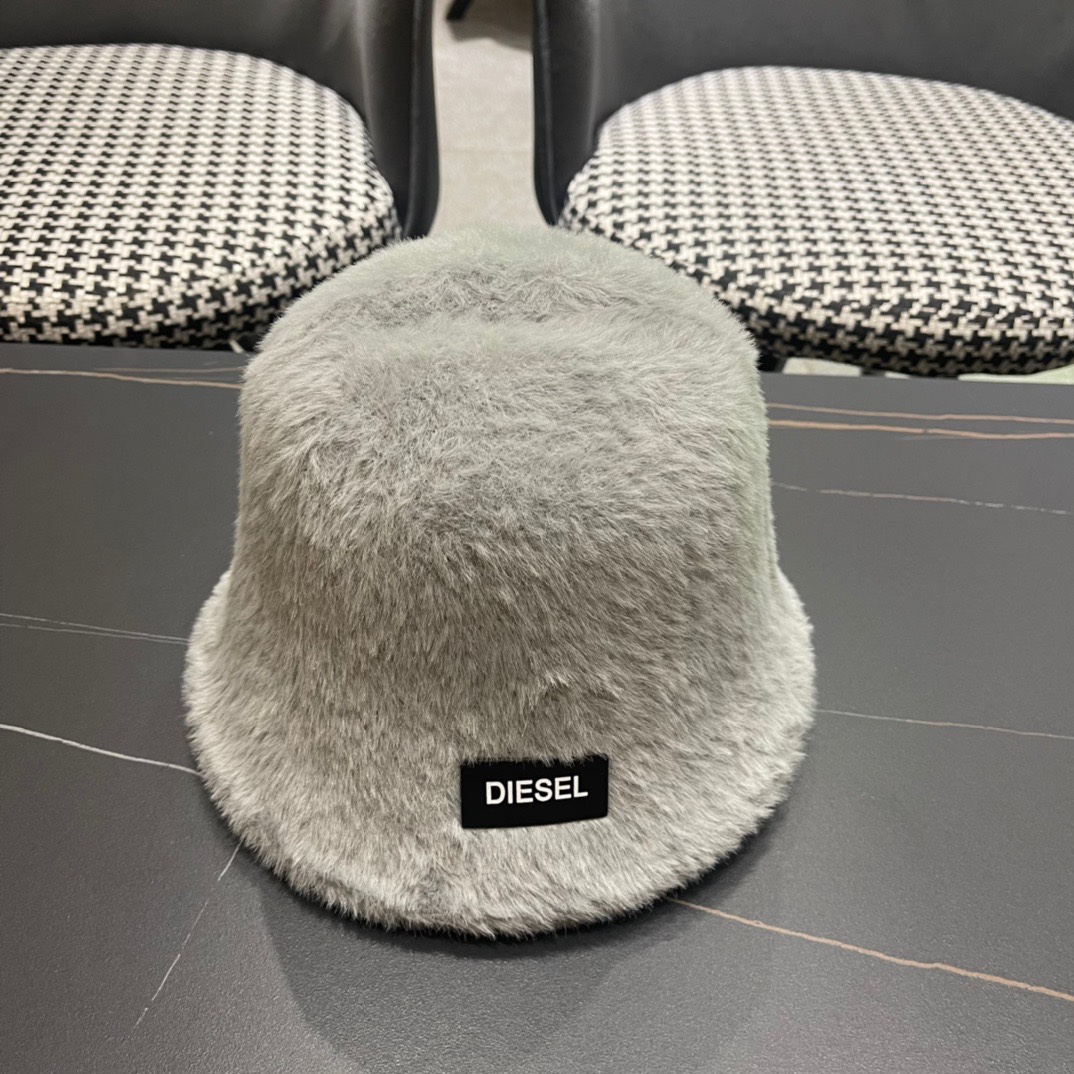 NO:218112,【DIESEL DISHI】New autumn and winter plush warm ear protection bucket fisherman hat, single product hat fisherman hat baseball hat knit hat, hat, espadrilles, hats19860909【DIESEL迪赛】秋冬新款毛毛绒保暖护耳水桶渔夫帽,出街单品帽子渔夫帽棒球帽针织帽,帽子,espadrilles,hats,hat