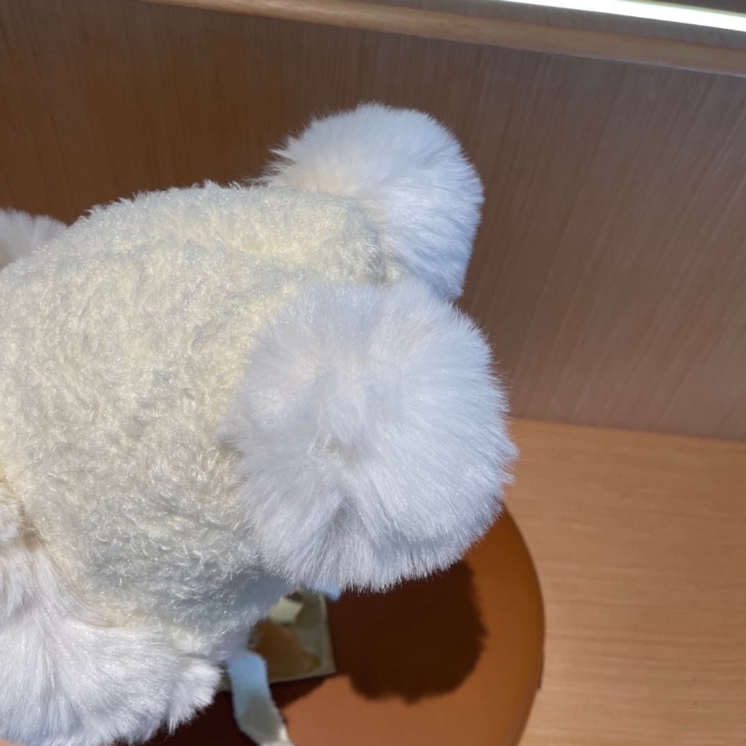 普拉达Prada新款秋冬季毛绒雷锋帽加绒加厚护耳帽子防寒防风帽