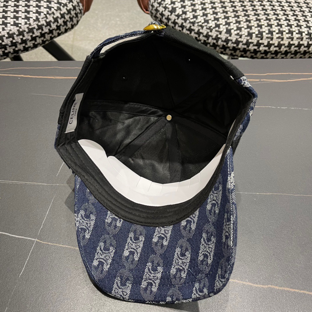 【CELINE赛琳】春夏款新款简约拼色棒球帽，新款出货，大牌款超好搭配，赶紧入手！