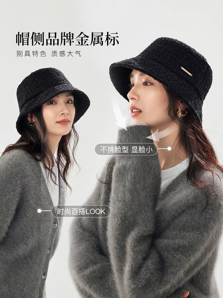  普拉达PRADA2024早秋新款 渔夫帽头型非常好，可以修饰各种头型，实力百搭款