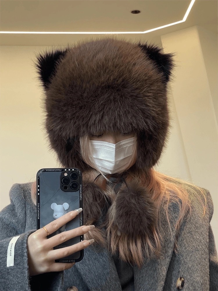 NO:580639,LOEWE autumn and winter new high imitation mink fur warm ear protection hat, hat fisherman hat baseball cap knitted hat, hat, loewe, espadrilles, hats19860909ＬＯＥＷＥ罗意威秋冬新款高仿貂毛保暖护耳帽,帽子渔夫帽棒球帽针织帽,帽子,loewe,espadrilles,hats,hat