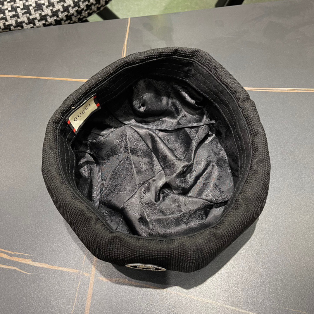 Gucci古奇2025早秋新款贝雷帽，南瓜帽，帽型超级好看，百搭时尚，