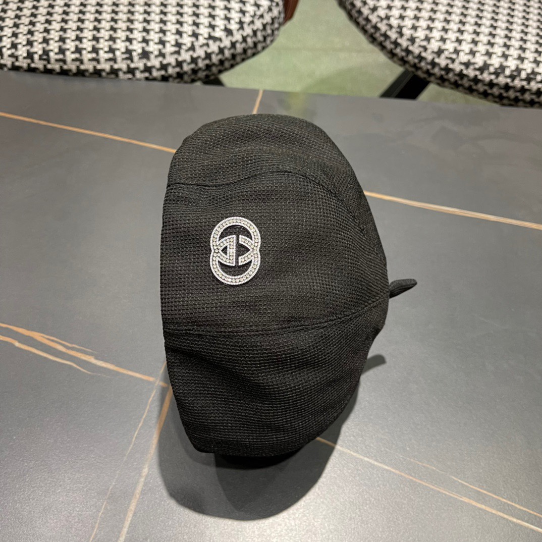 Gucci古奇2025早秋新款贝雷帽，南瓜帽，帽型超级好看，百搭时尚，