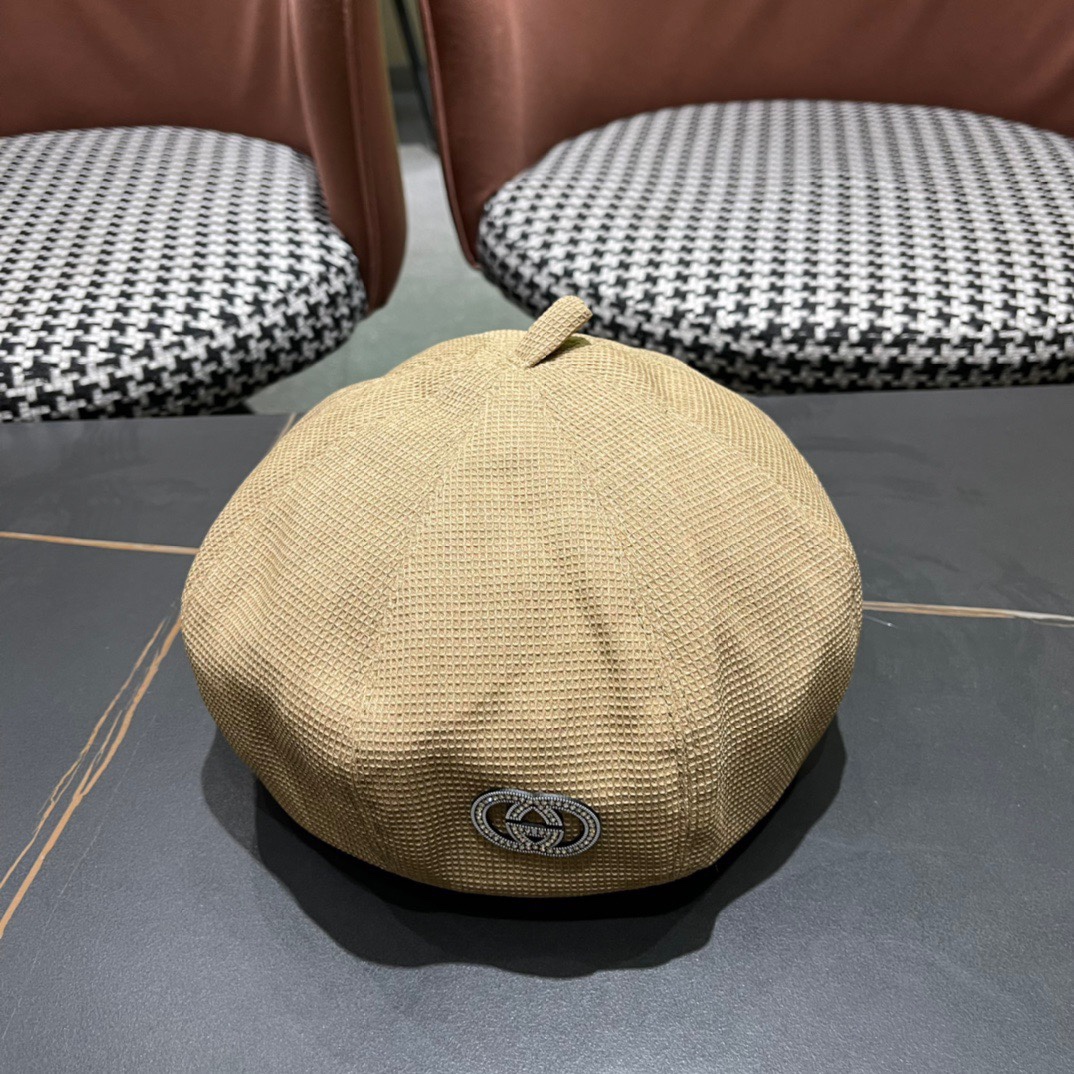 Gucci古奇2025早秋新款贝雷帽，南瓜帽，帽型超级好看，百搭时尚，