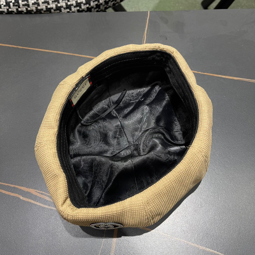 Gucci古奇2025早秋新款贝雷帽，南瓜帽，帽型超级好看，百搭时尚，