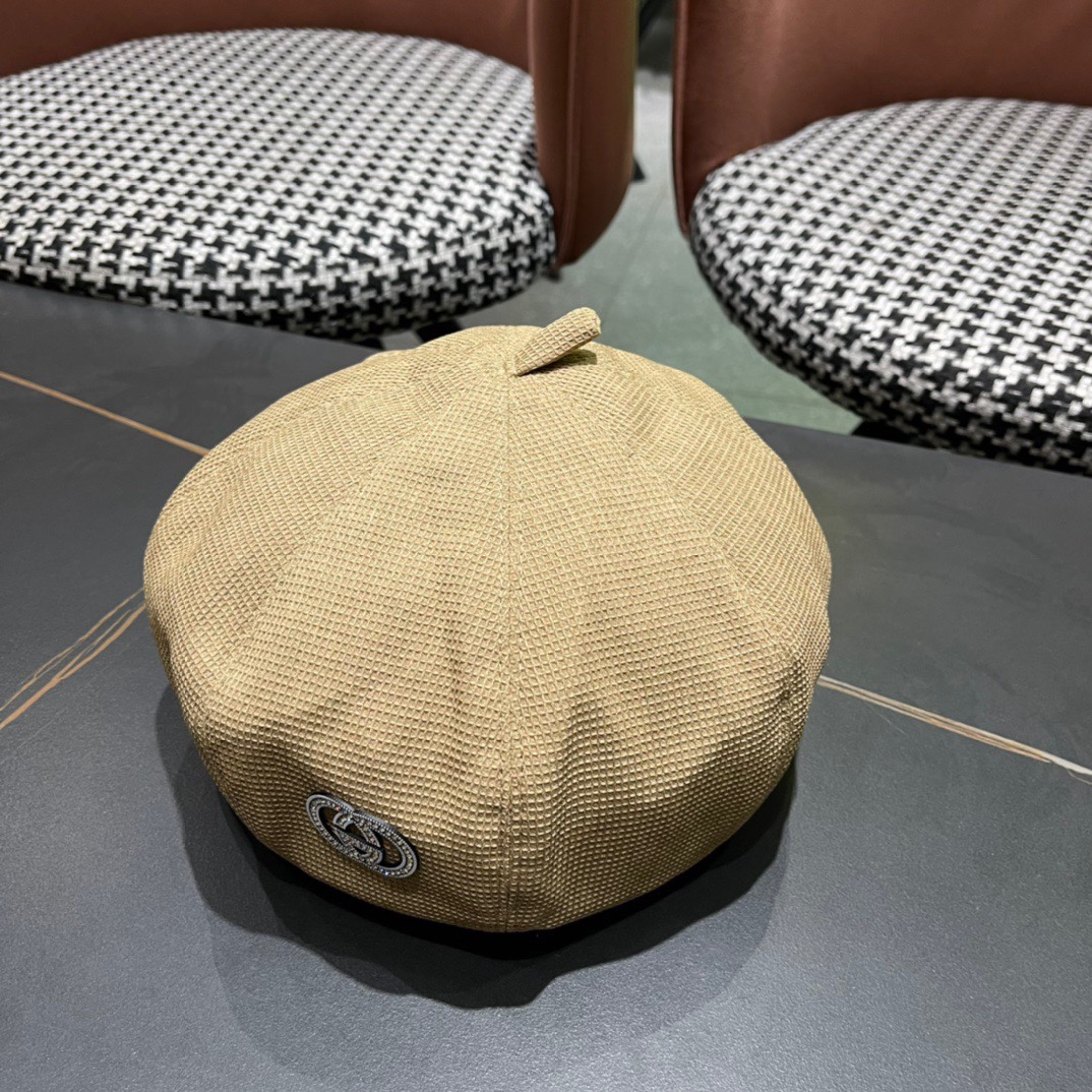 Gucci古奇2025早秋新款贝雷帽，南瓜帽，帽型超级好看，百搭时尚，