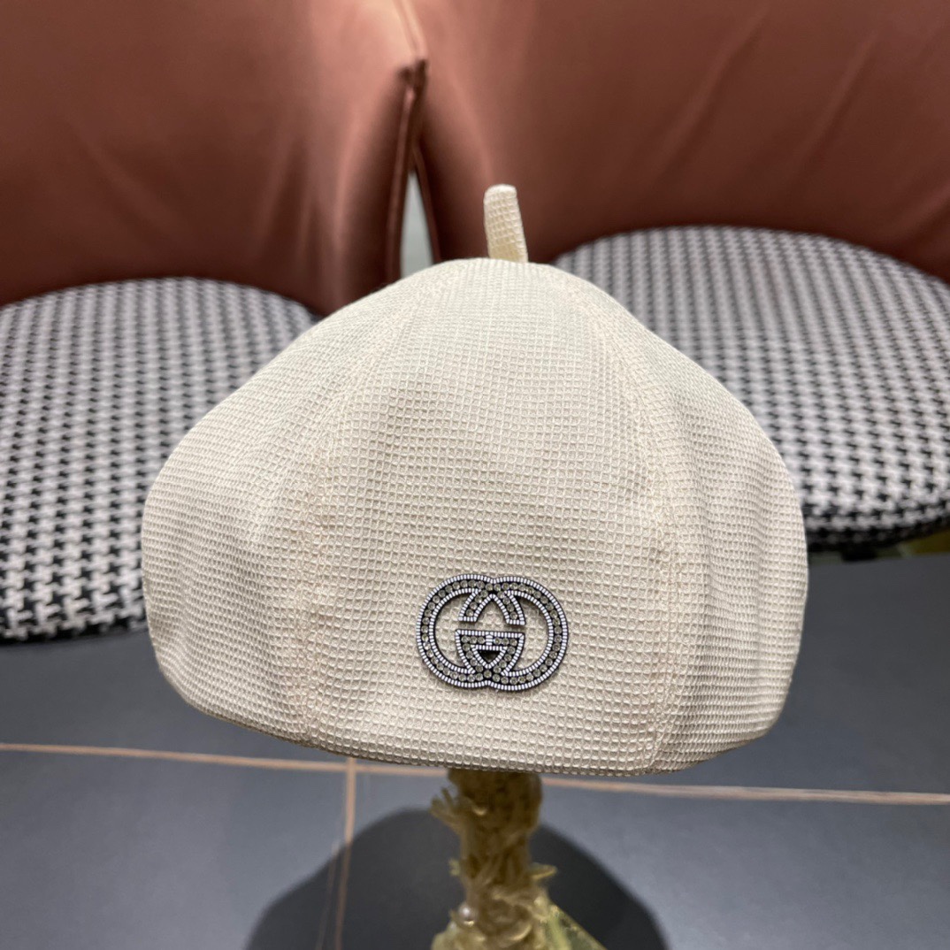 Gucci古奇2025早秋新款贝雷帽，南瓜帽，帽型超级好看，百搭时尚，