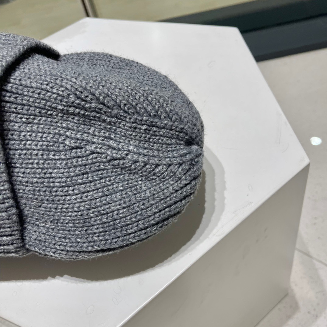 Chanel 香奈儿2023简约针织毛线帽，超火爆💖质感一流，出街超好搭配！