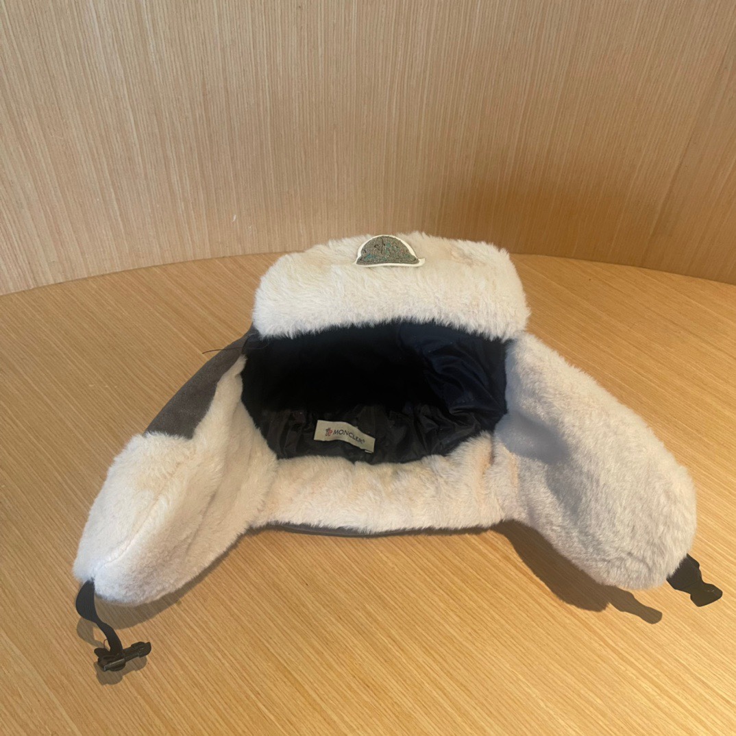 蒙口毛毛绒雷锋帽，保暖护耳帽，