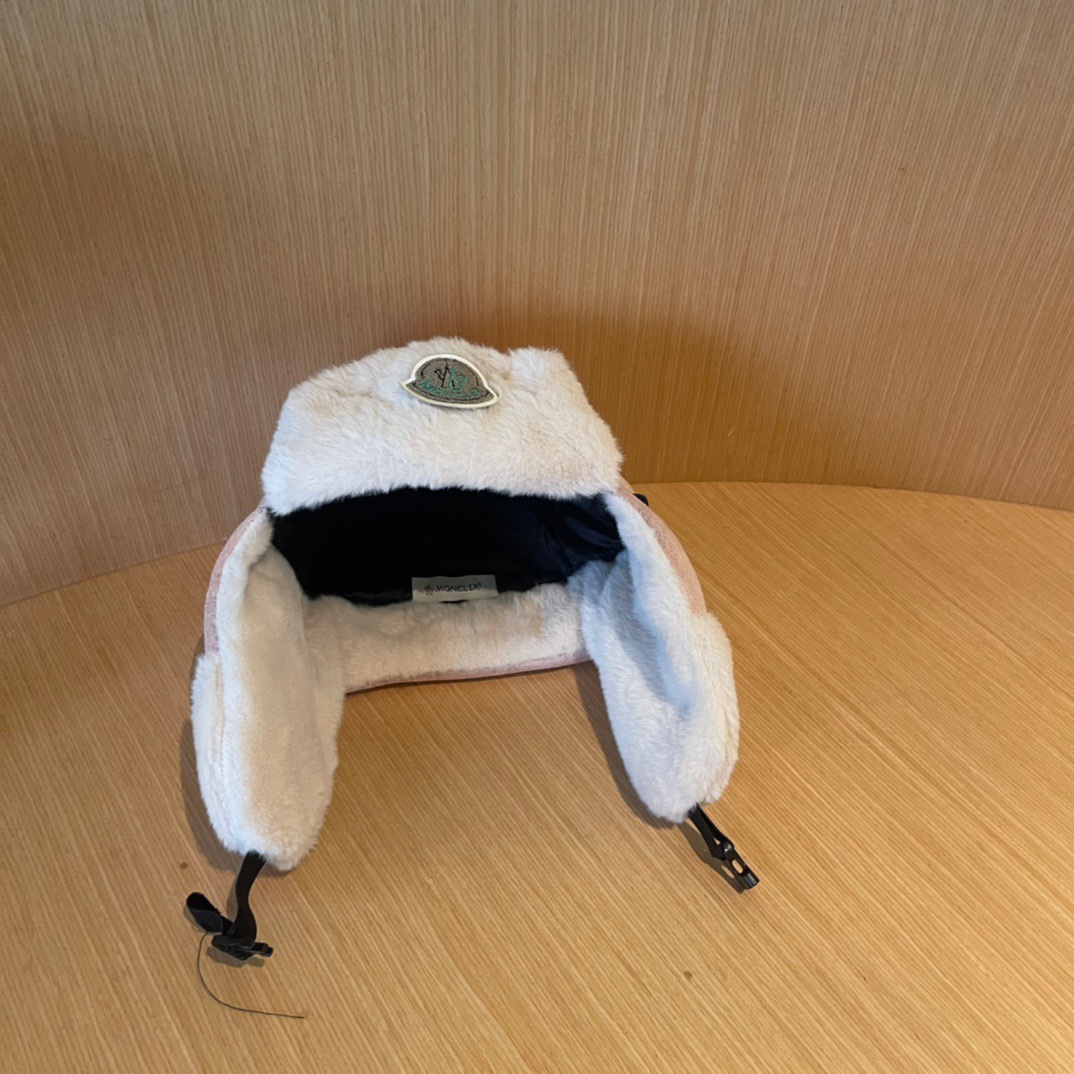 蒙口毛毛绒雷锋帽，保暖护耳帽，