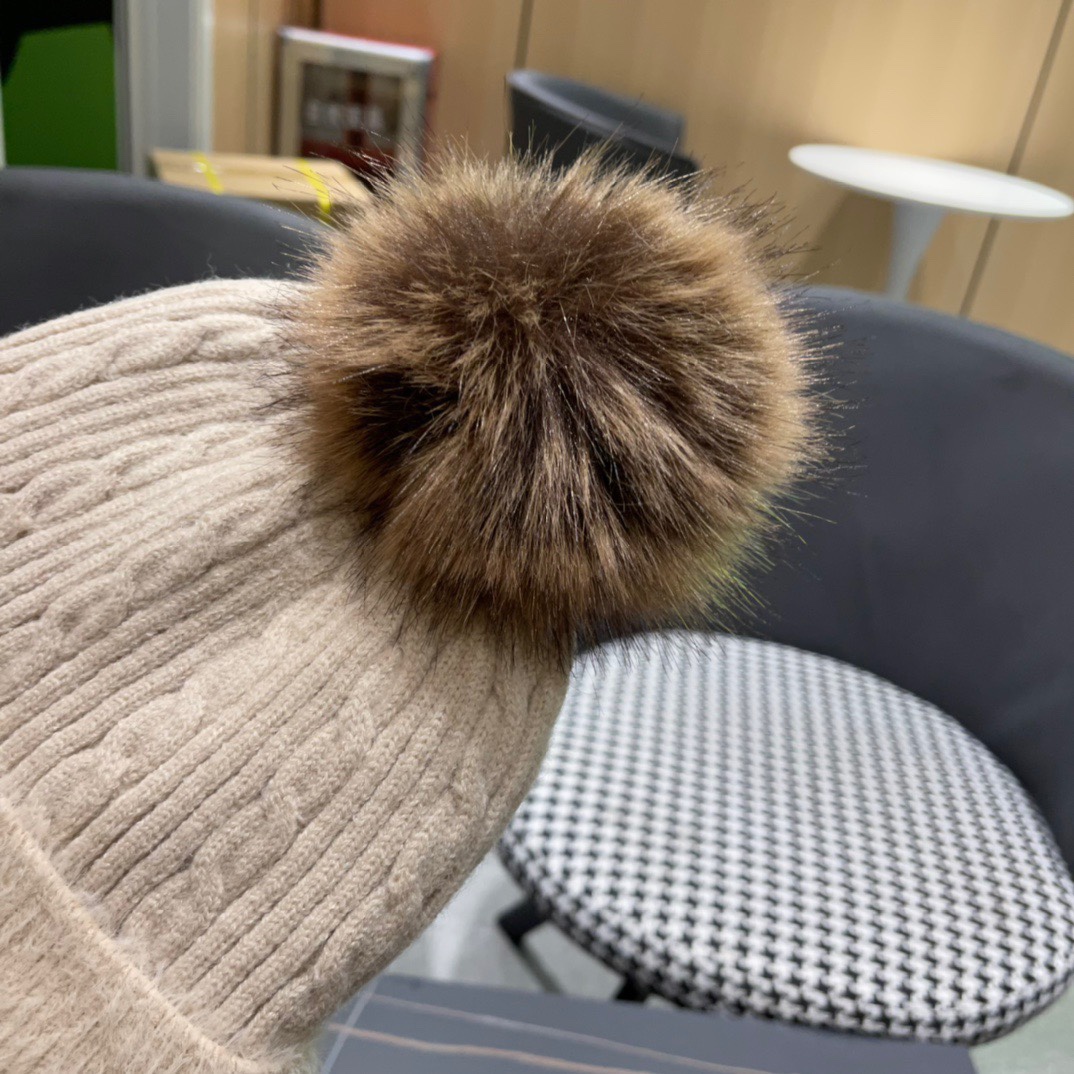  Chanel香奈儿针织毛线帽护耳保暖帽