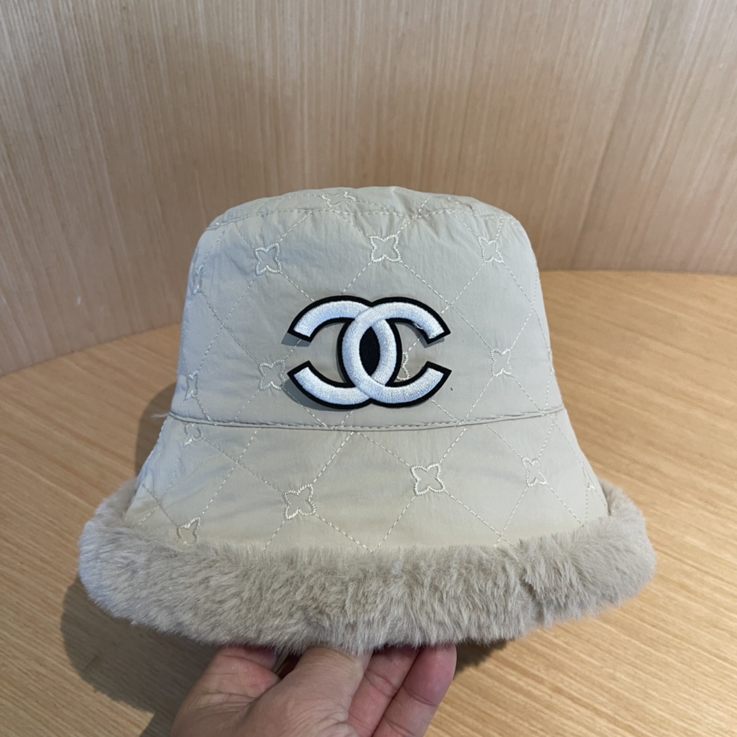 【CHANEL香奈儿】2024新款羽绒小香款渔夫帽，超好搭配，