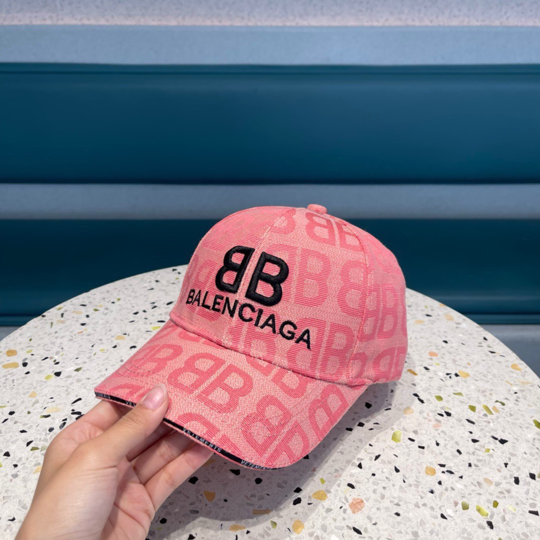  巴黎世家balenclaga2024新款鸭舌帽，棒球帽，男女通用，头围57cm