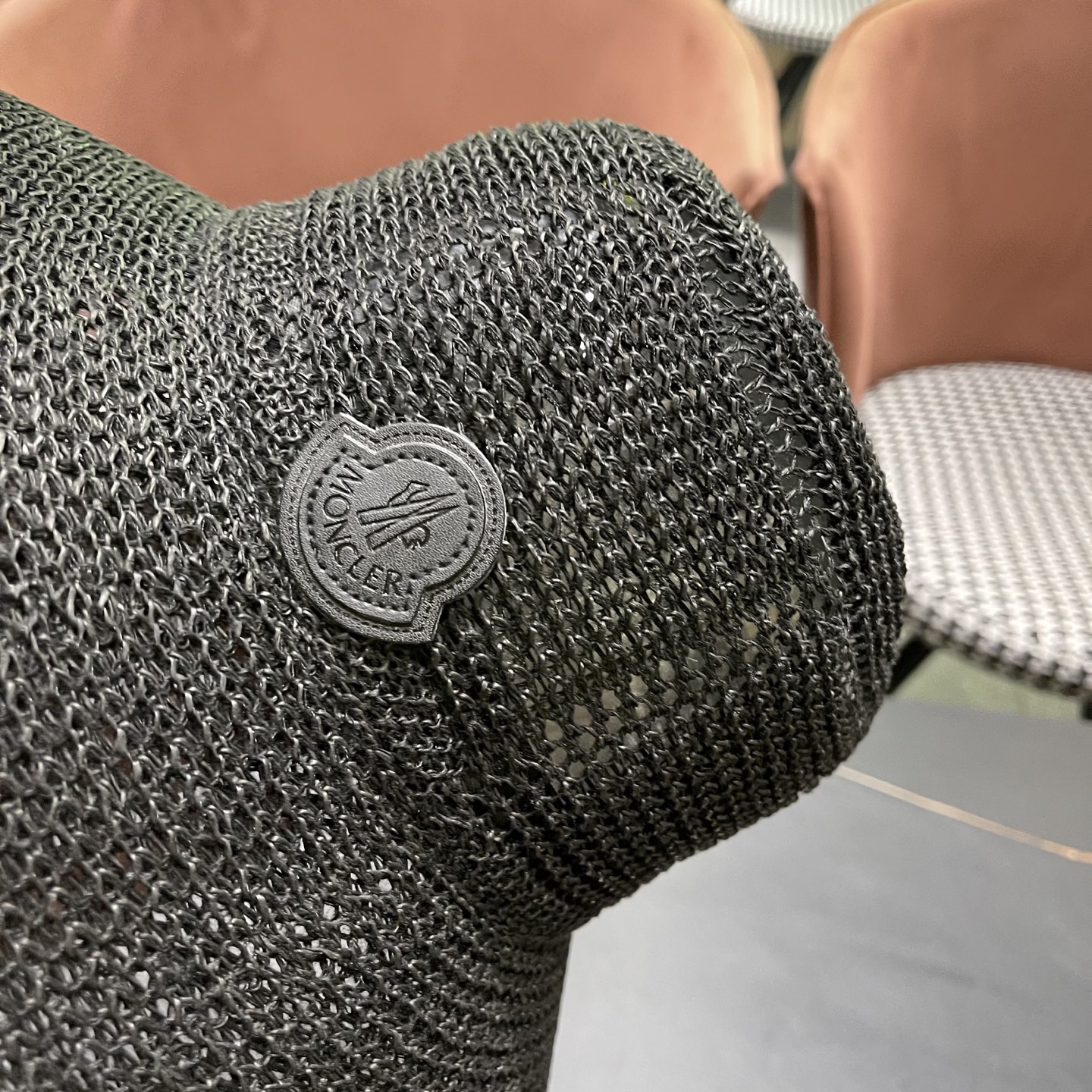  Moncler蒙口 高品质新款遮阳帽镂空渔夫帽戛季百搭出游圆顶
草帽防晒遮阳帽