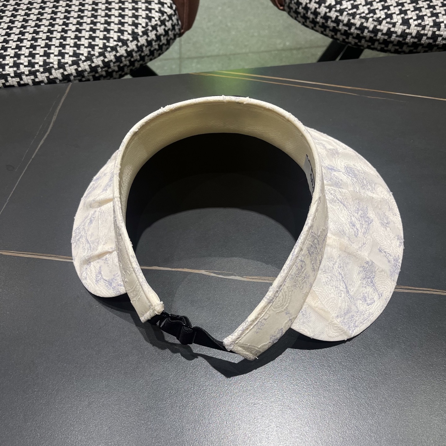 香奈儿Chanel新中式中国风水墨画帽子女夏季空顶帽出游街头防晒帽遮阳太阳帽潮