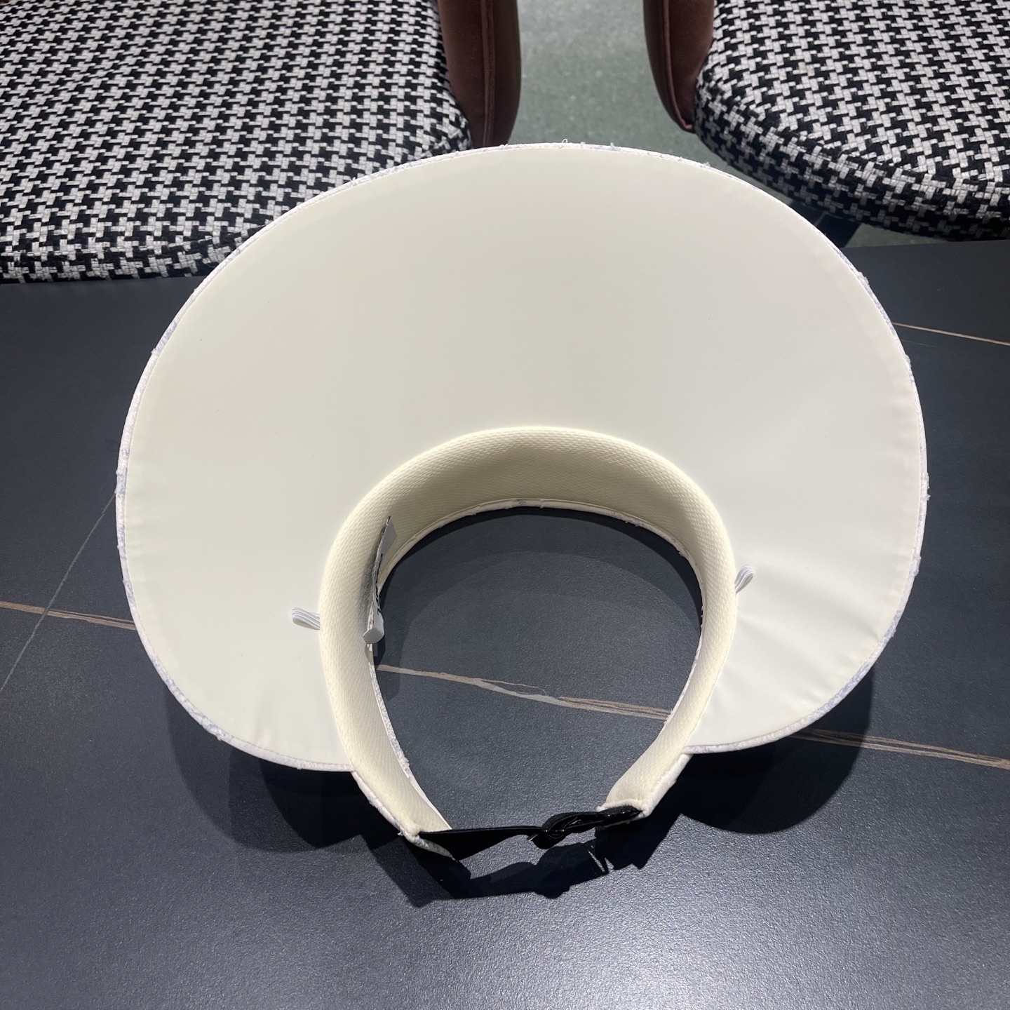 香奈儿Chanel新中式中国风水墨画帽子女夏季空顶帽出游街头防晒帽遮阳太阳帽潮