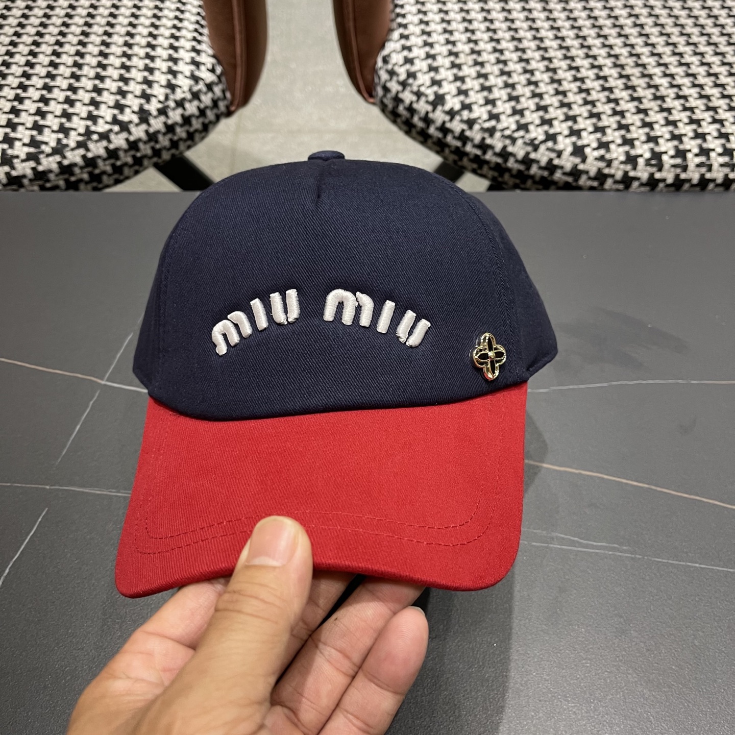  谬谬miumiu （小红书爆款推荐）原单春夏新款棒球帽，正品开模订制，原版做工细致质量超赞！