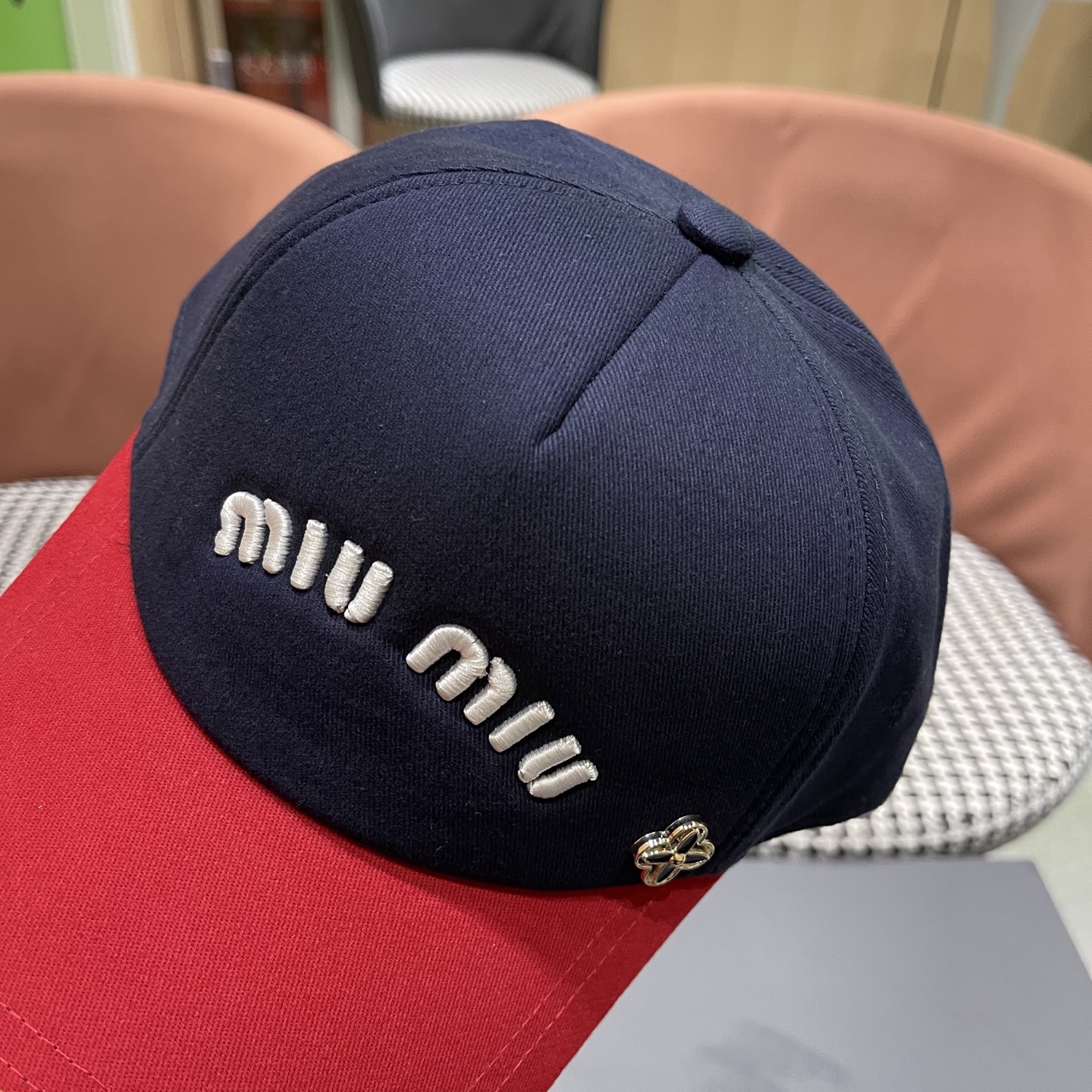  谬谬miumiu （小红书爆款推荐）原单春夏新款棒球帽，正品开模订制，原版做工细致质量超赞！