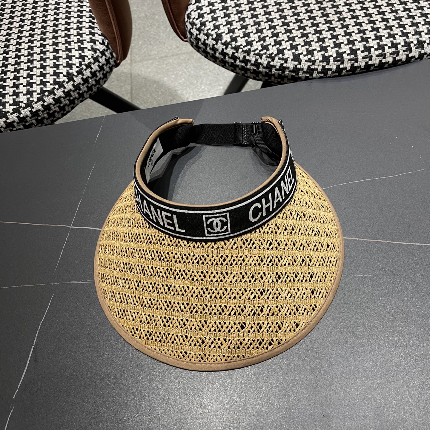 【Chanel香奈儿】2025新款小香风遮阳帽空顶帽，大牌出货，