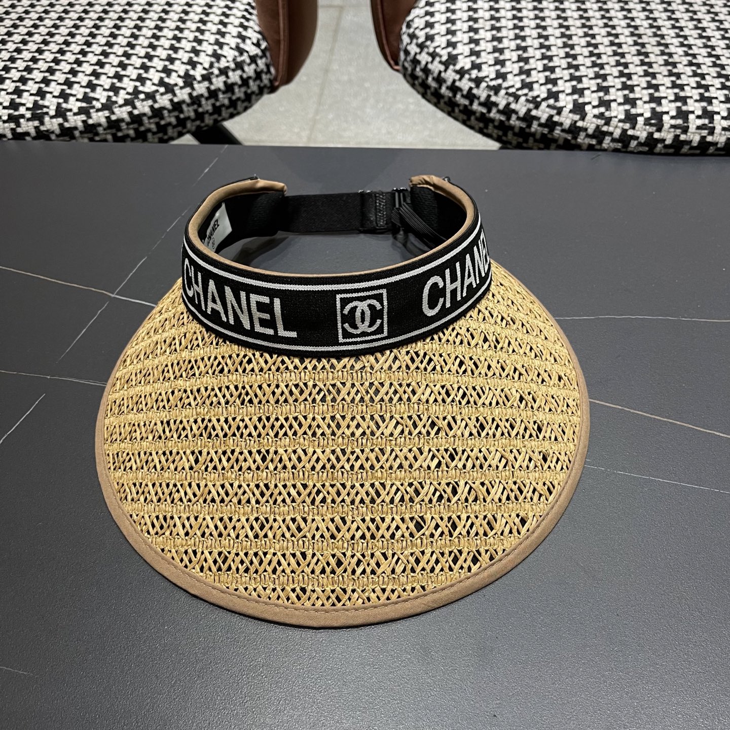 【Chanel香奈儿】2025新款小香风遮阳帽空顶帽，大牌出货，