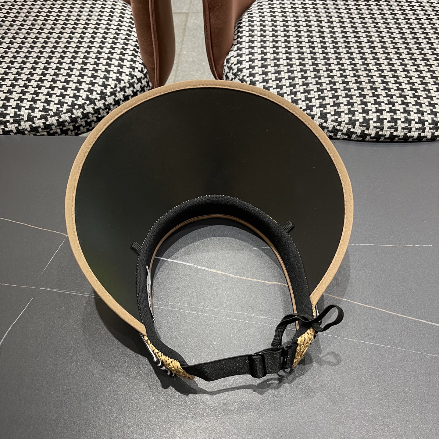 【Chanel香奈儿】2025新款小香风遮阳帽空顶帽，大牌出货，