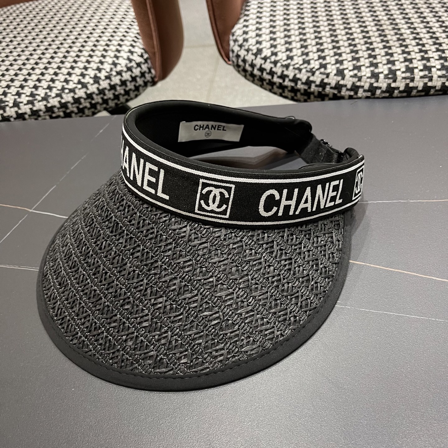 【Chanel香奈儿】2025新款小香风遮阳帽空顶帽，大牌出货，