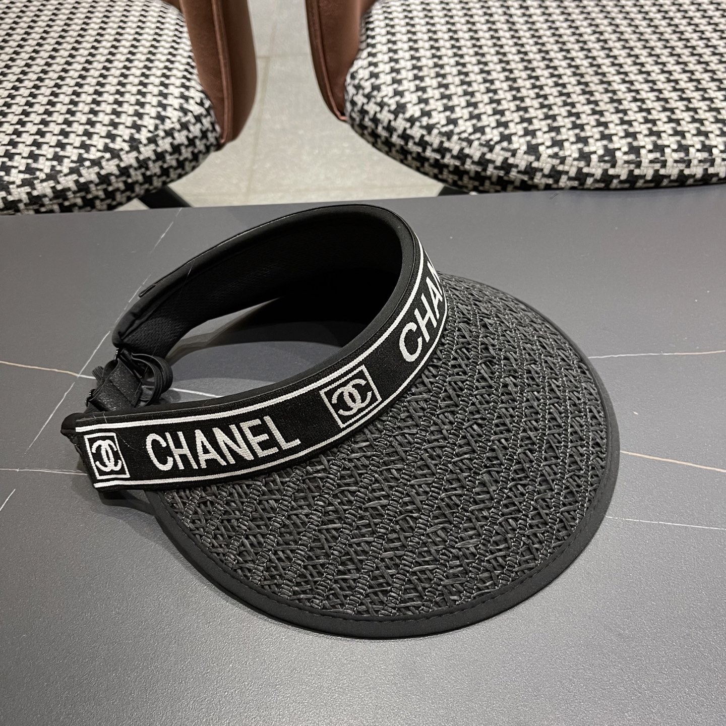 【Chanel香奈儿】2025新款小香风遮阳帽空顶帽，大牌出货，