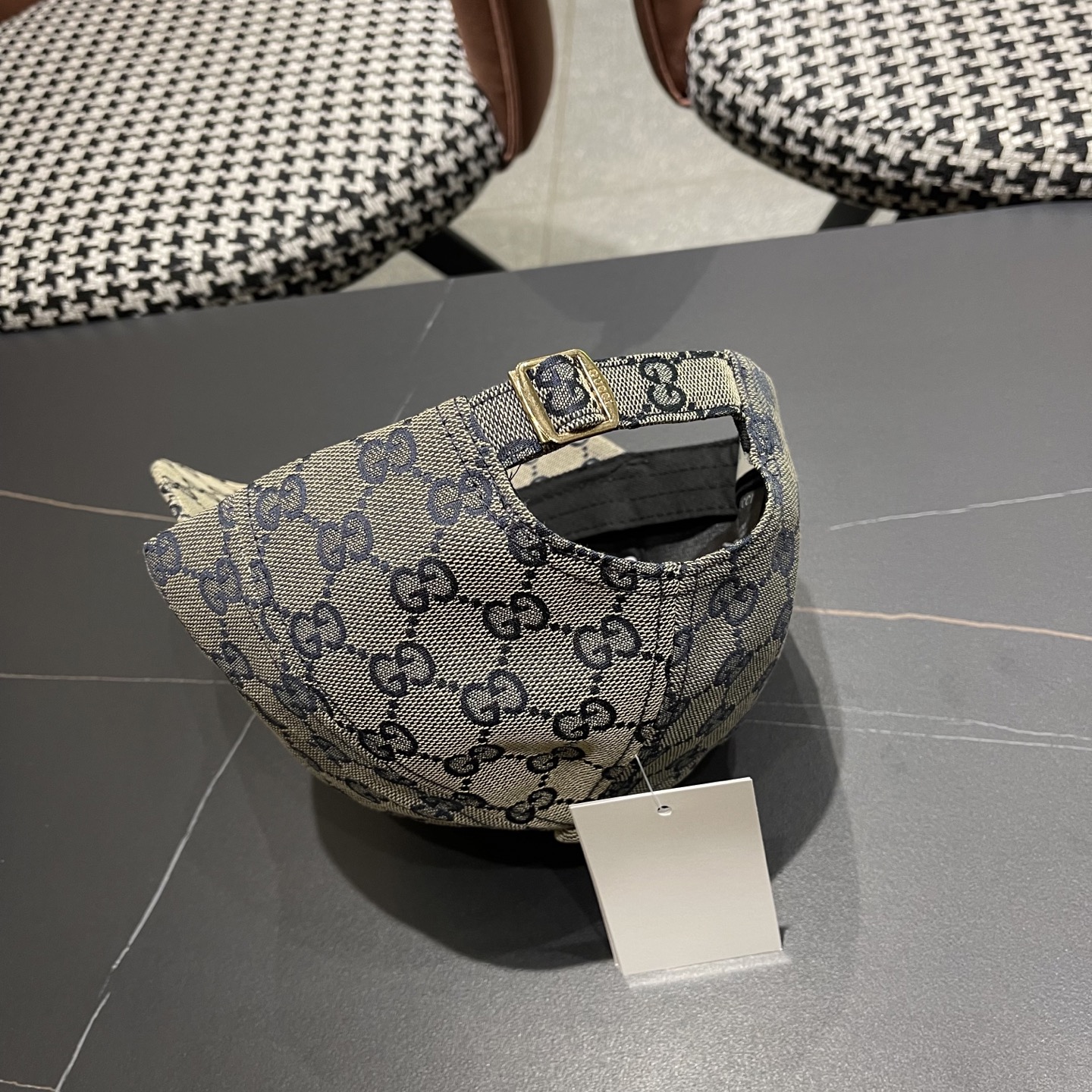  Gucci古奇鸭舌帽男女新款帆布饰条纹织带韩版G家高定帽子户外棒球帽