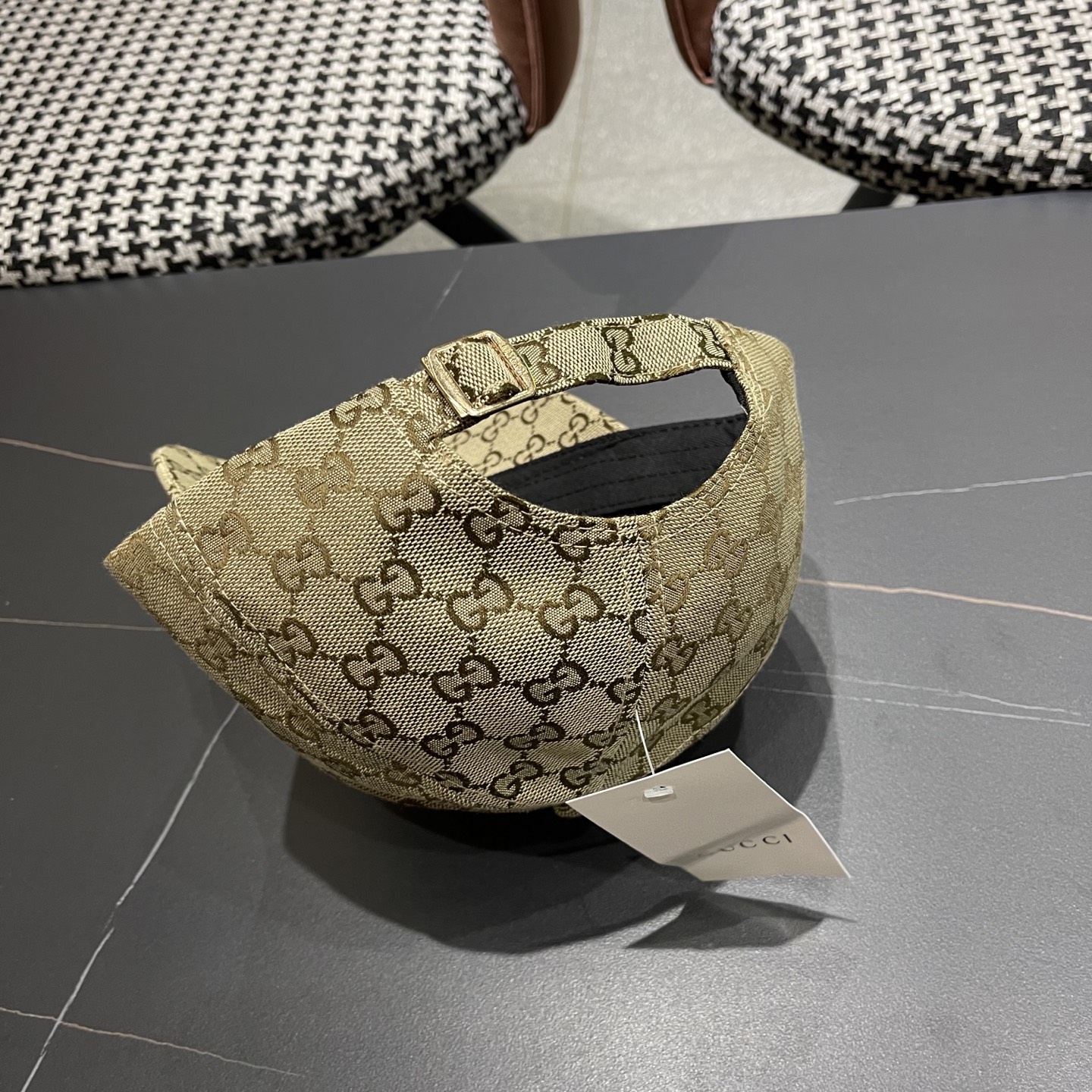  Gucci古奇鸭舌帽男女新款帆布饰条纹织带韩版G家高定帽子户外棒球帽