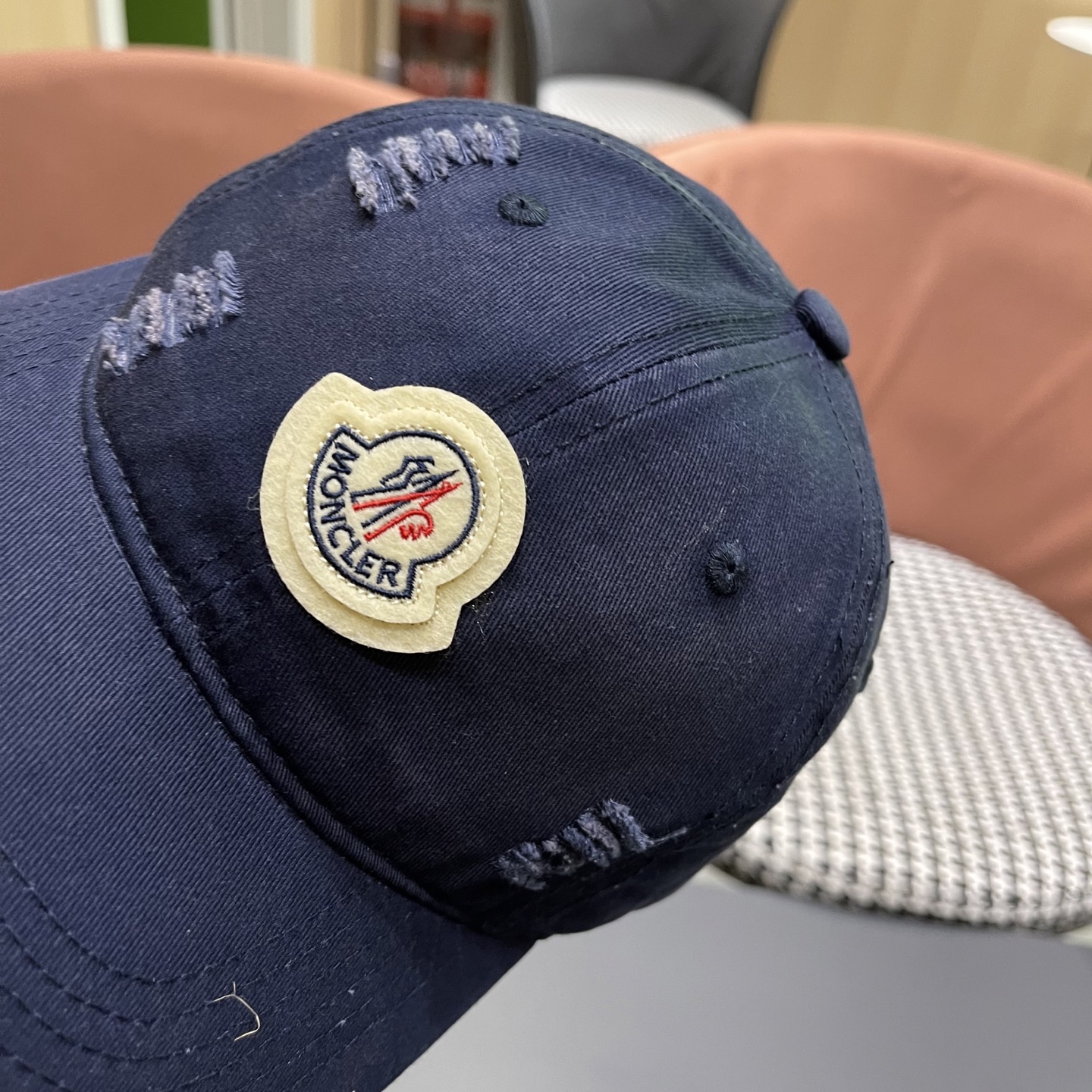  蒙口moncler2025新款棒球帽，四季都通用👍 特调的帽型就是又挺拔 