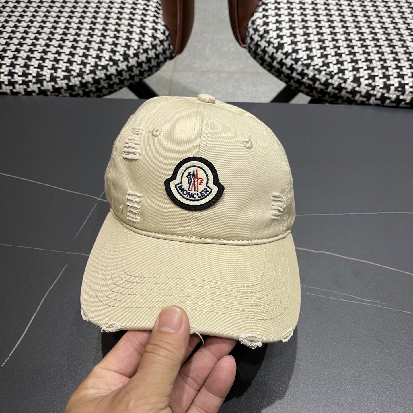  蒙口moncler2025新款棒球帽，四季都通用👍 特调的帽型就是又挺拔 