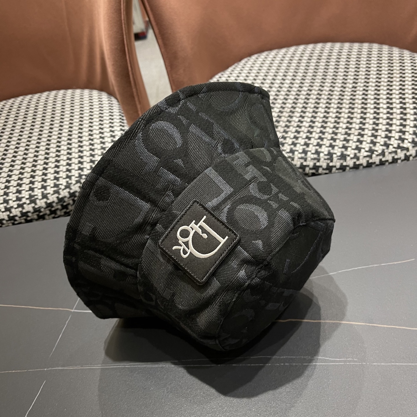 原单品质【迪奥DIOR】官网同步上线 韩版新款英式运动款重工定制款1:1原单品质 男女通用渔夫帽 原版质